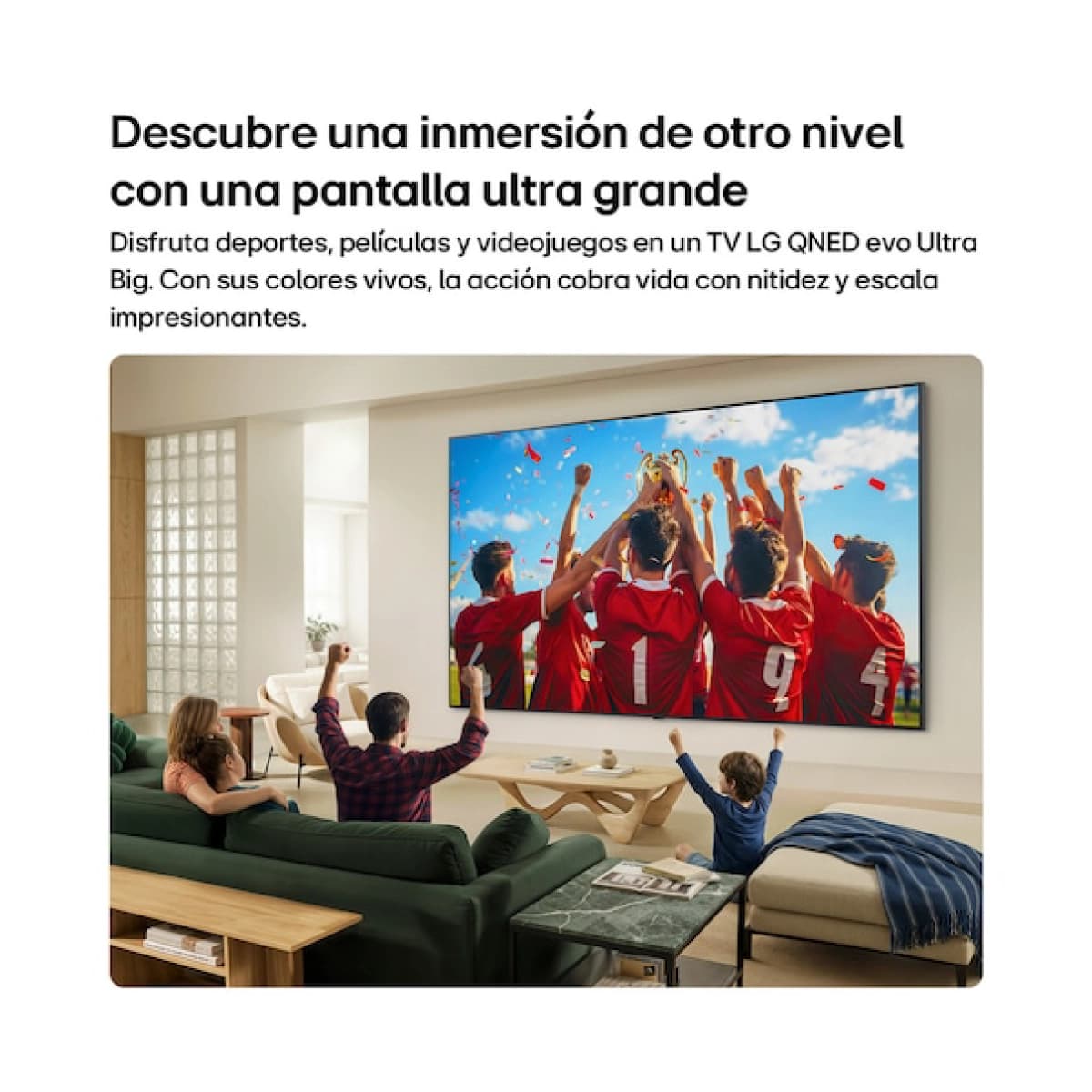 Smart TV LG 100" QNED evo Mini LED AI 4K/ 100-QNED85B