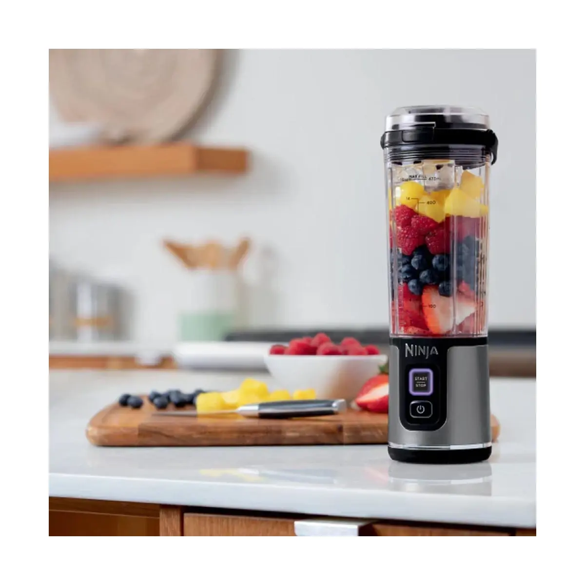 Licuadora Portátil Ninja/ Blast/ 18 oz/ Negra