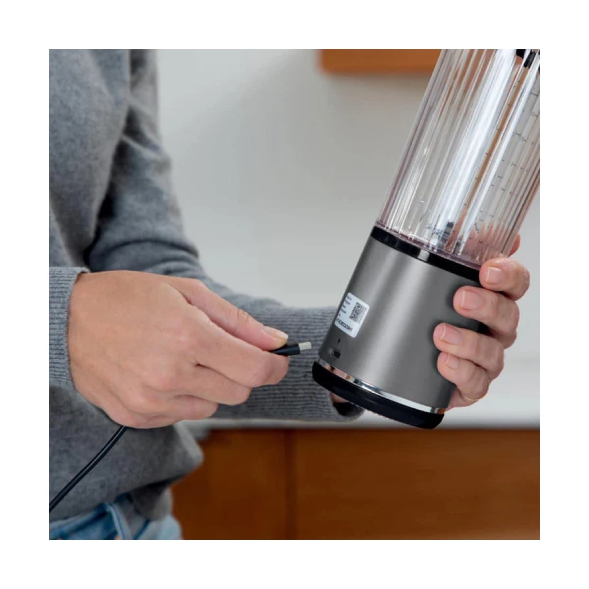 Licuadora Portátil Ninja/ Blast/ 18 oz/ Negra