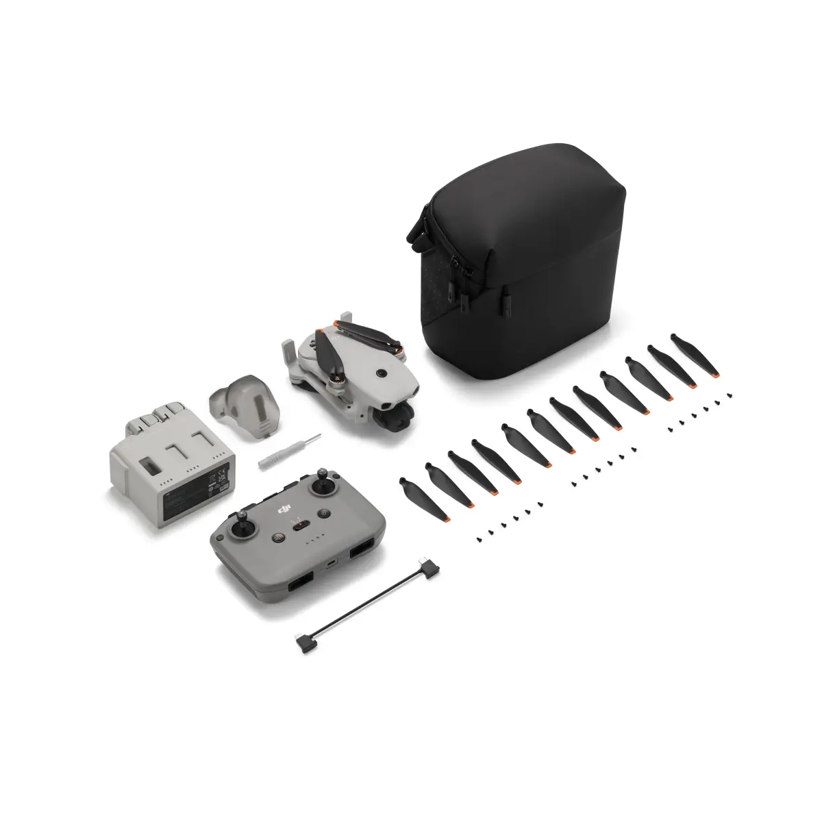 Drone DJI/ Lito 1/ Combo Fly More/ Con Control Remoto/ Gris