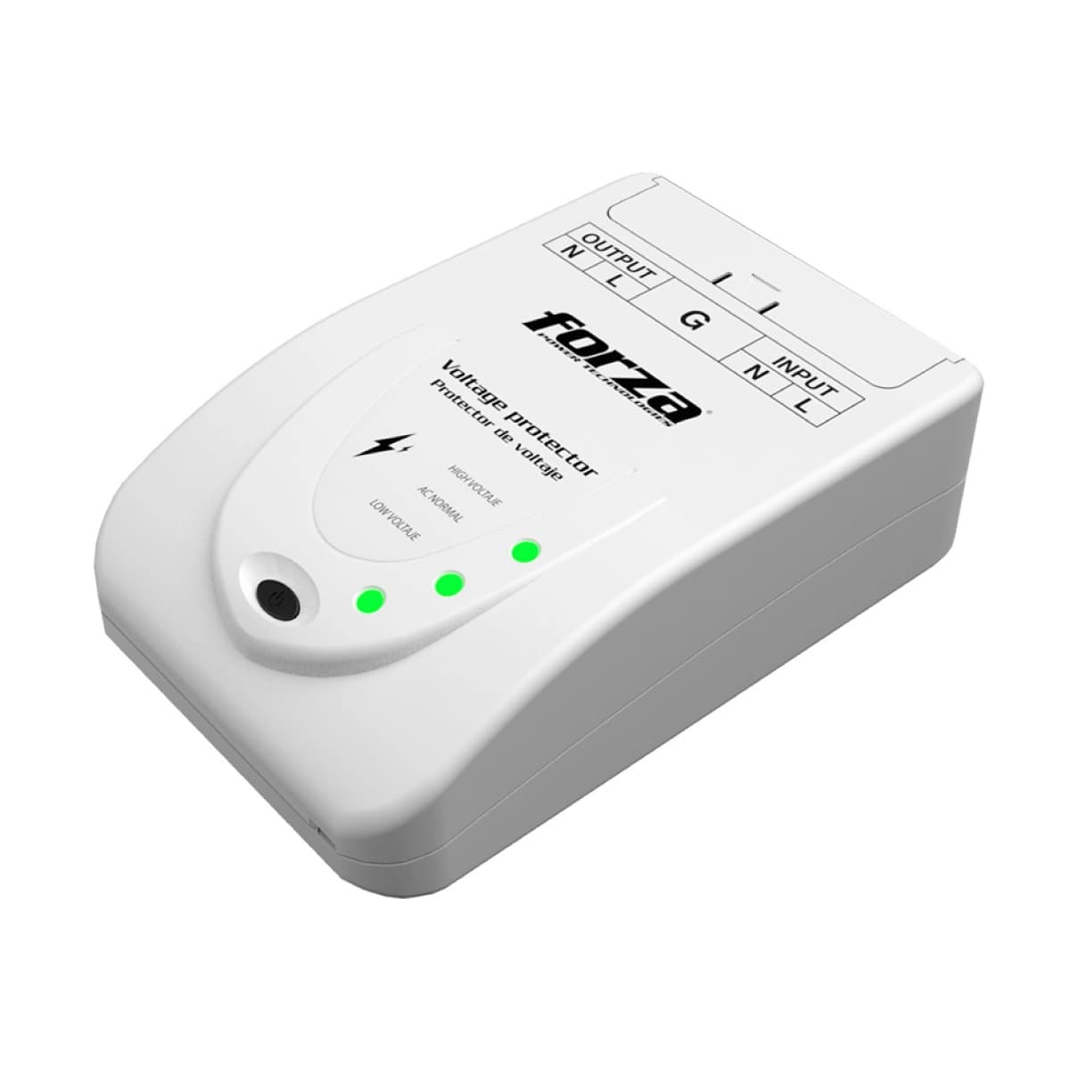 Protector de Voltaje Forza Zion/ Blanco/ 6600W