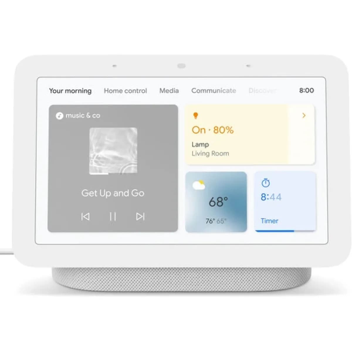 Parlante Inteligente Google Nest Hub/ Wi-Fi/ Blanco