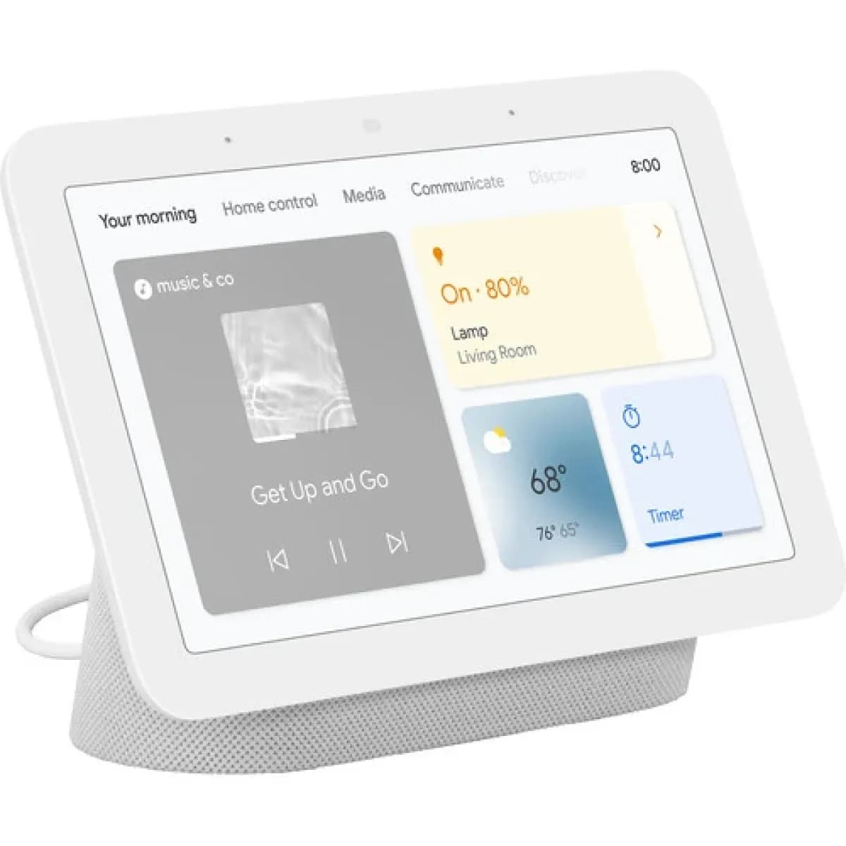 Parlante Inteligente Google Nest Hub/ Wi-Fi/ Blanco