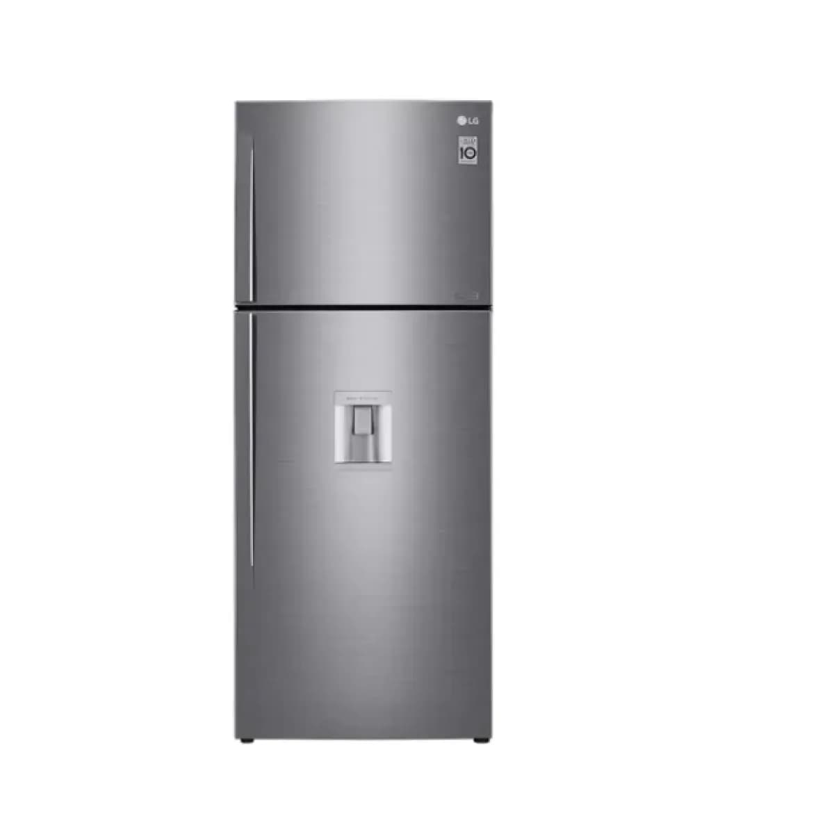 Refrigeradora LG/ Top Mount/ GT47WGP/ 17'/ Linear Cooling/ Gris