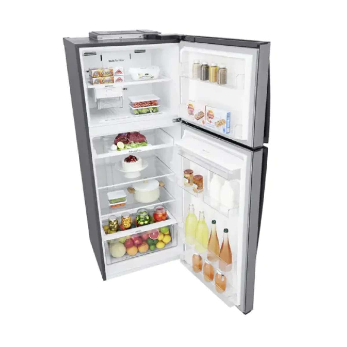 Refrigeradora LG/ Top Mount/ GT47WGP/ 17'/ Linear Cooling/ Gris