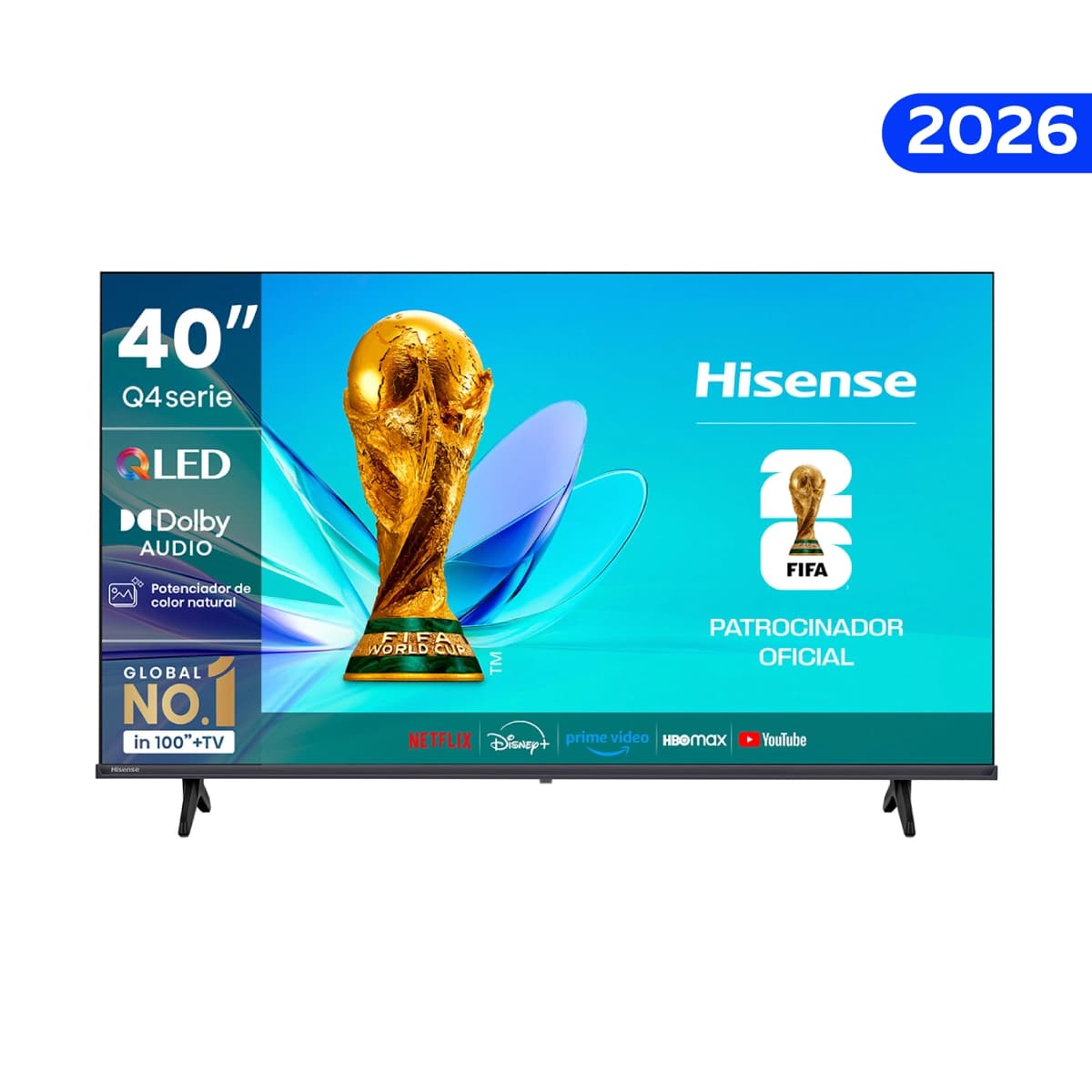 Smart TV 40" QLED VIDAA HD/ HIS-40Q4SV