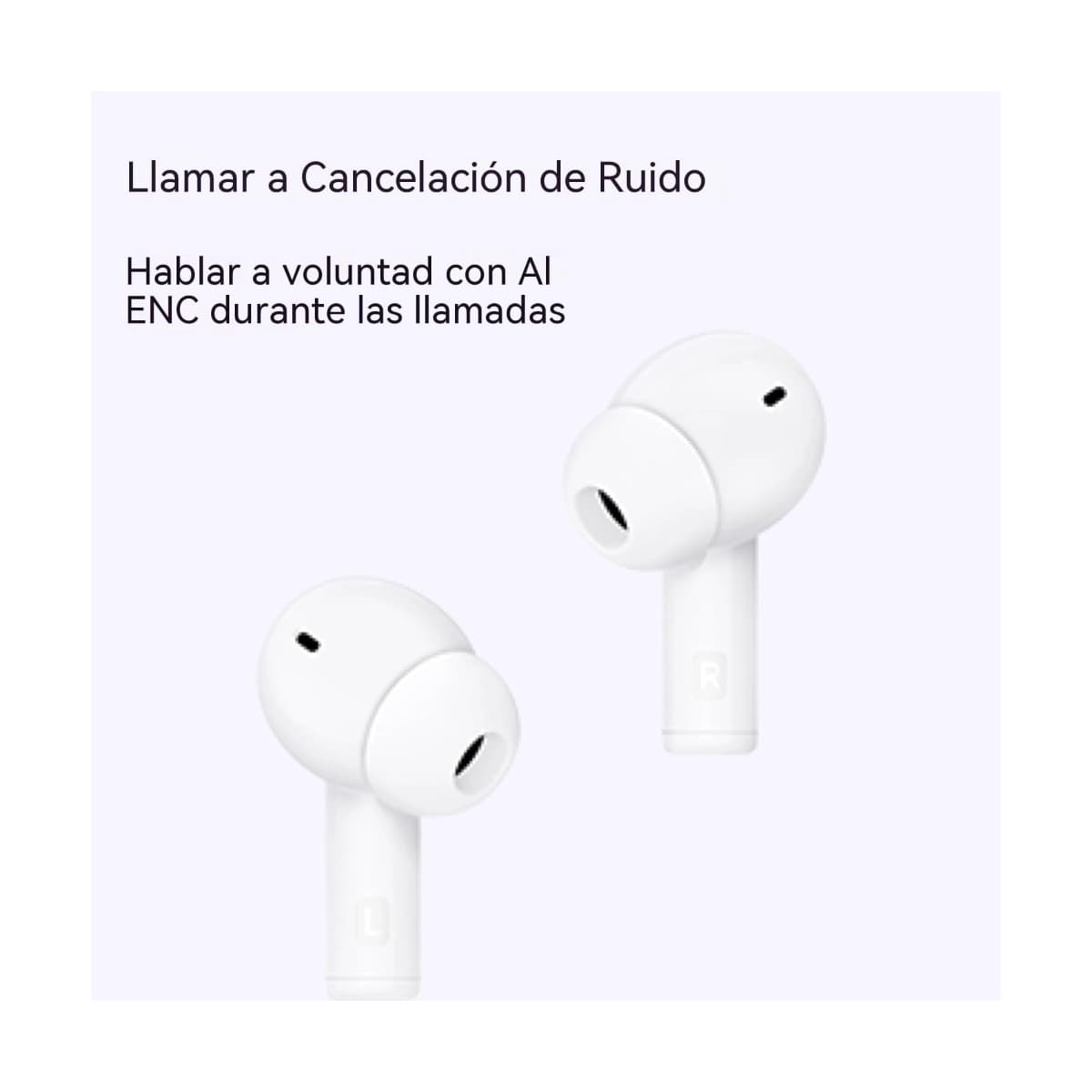 Audífonos Honor/ Choice X7 Lite/ Inalámbrico/ Con Cancelación de Sonido/ Blanco