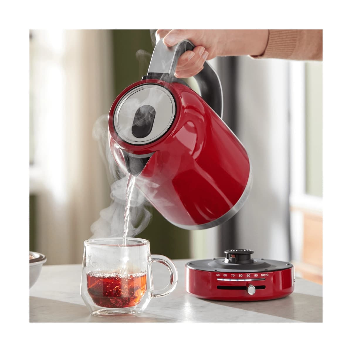 Tetera Eléctrica KitchenAid/ 1.7 L/ Empire Red