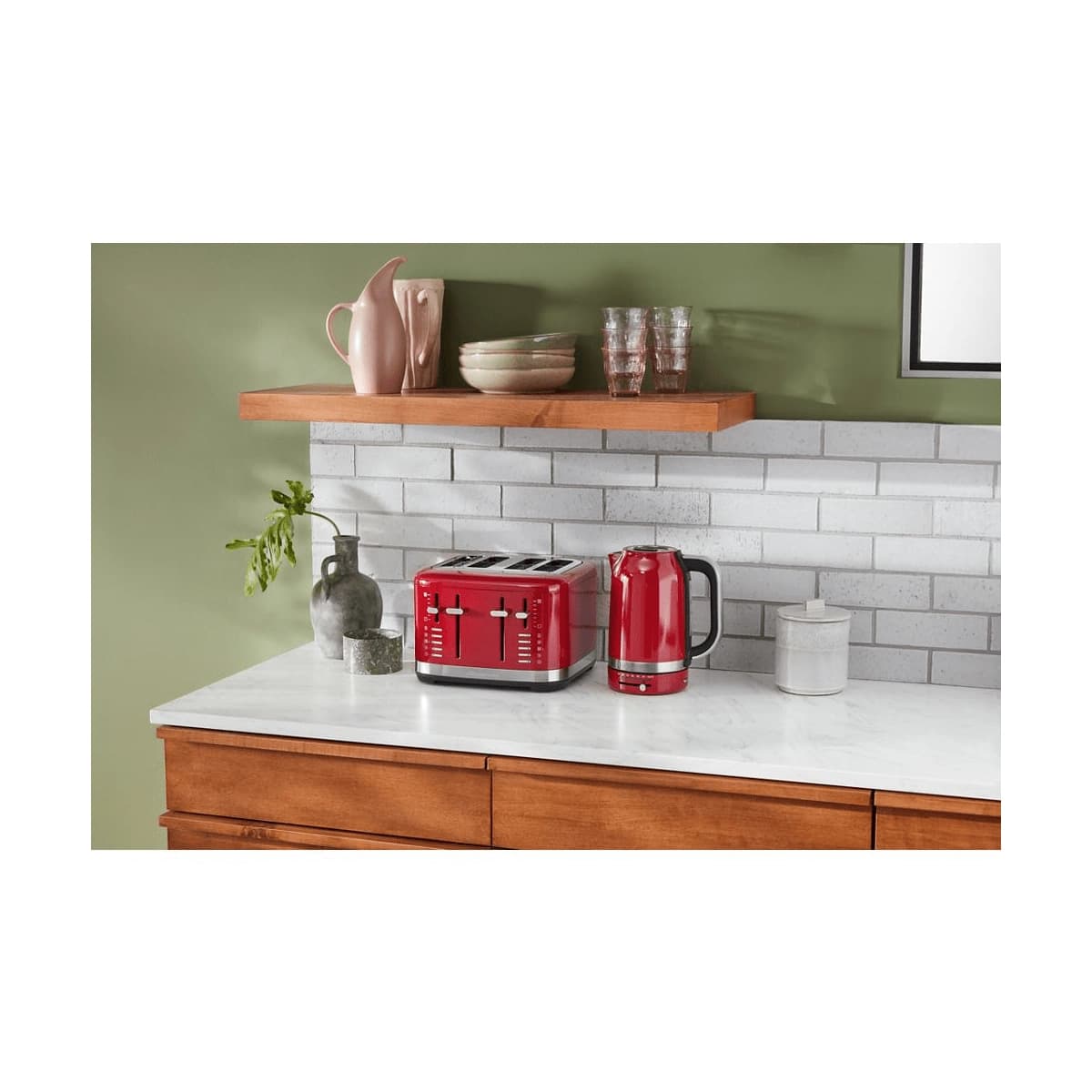 Tetera Eléctrica KitchenAid/ 1.7 L/ Empire Red