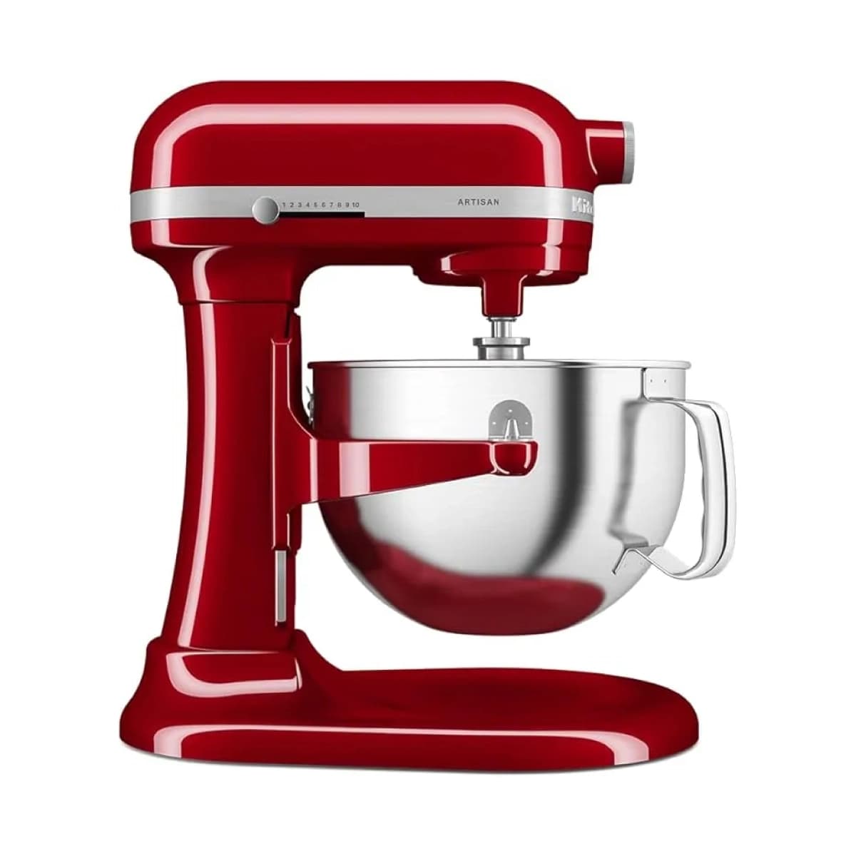 Batidora de Pedestal KitchenAid/ Tazón Elevable/ 10 Velocidades/ Empire Red