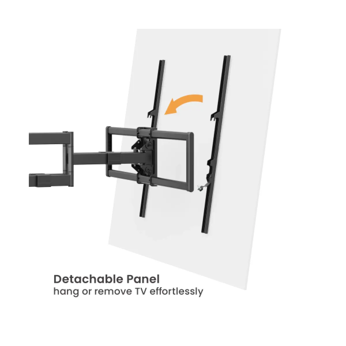 Soporte de TV Lumi/ Para 43"- 100"/ Con Brazo/ Negro