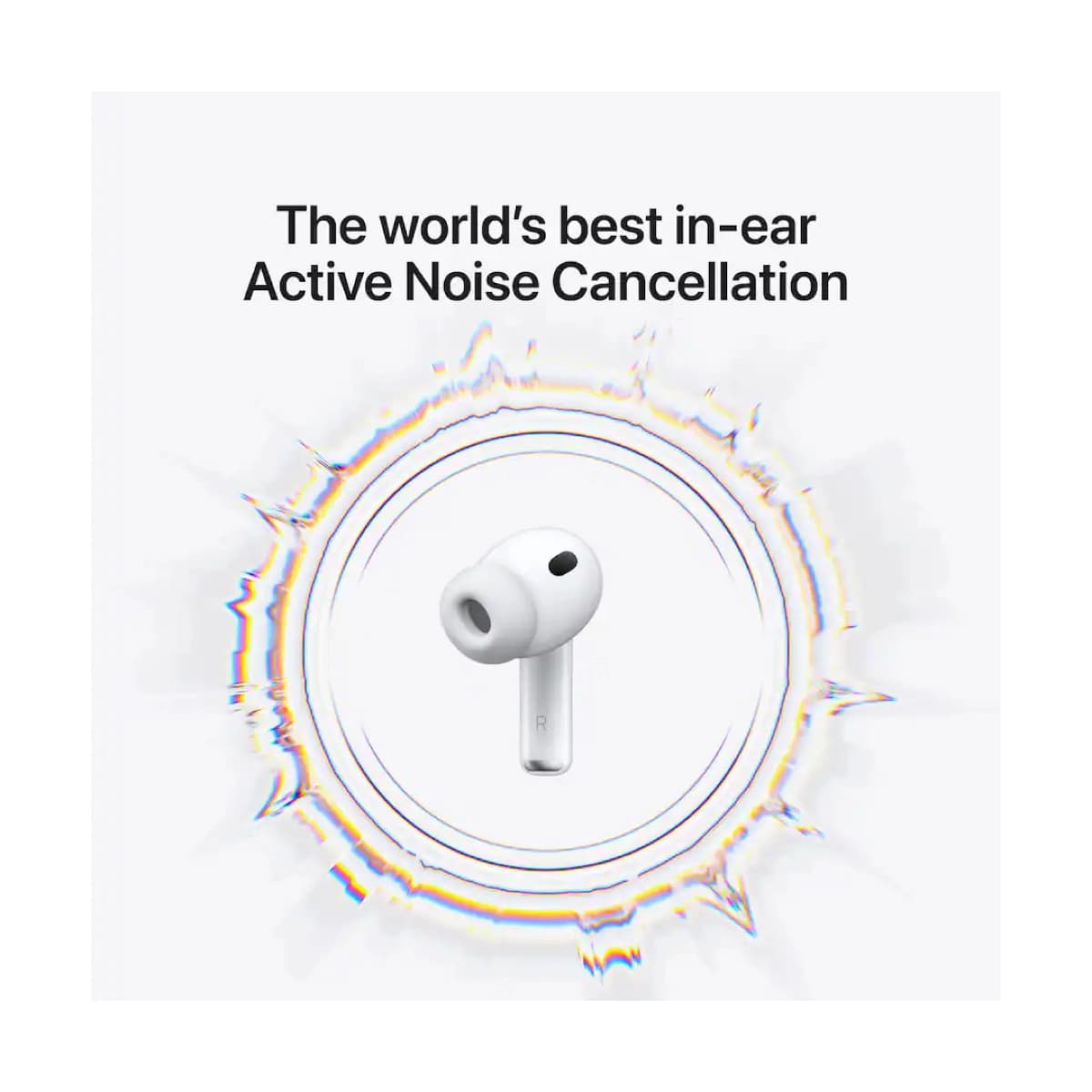 Audífonos Apple/ AirPods Pro 3/ 3era Generación/ Inalámbrico/ Cancelación de Sonido/ Blanco