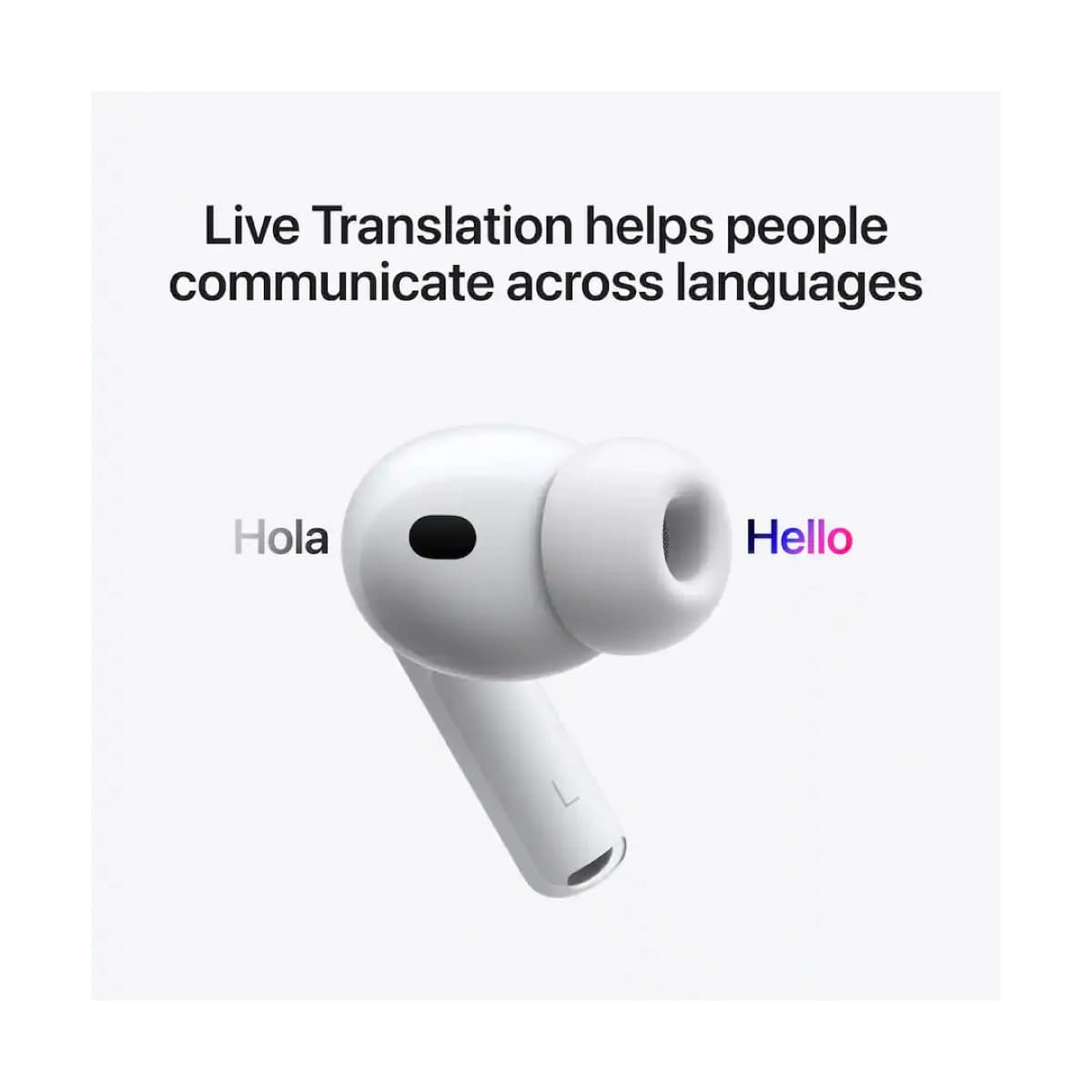 Audífonos Apple/ AirPods Pro 3/ 3era Generación/ Inalámbrico/ Cancelación de Sonido/ Blanco