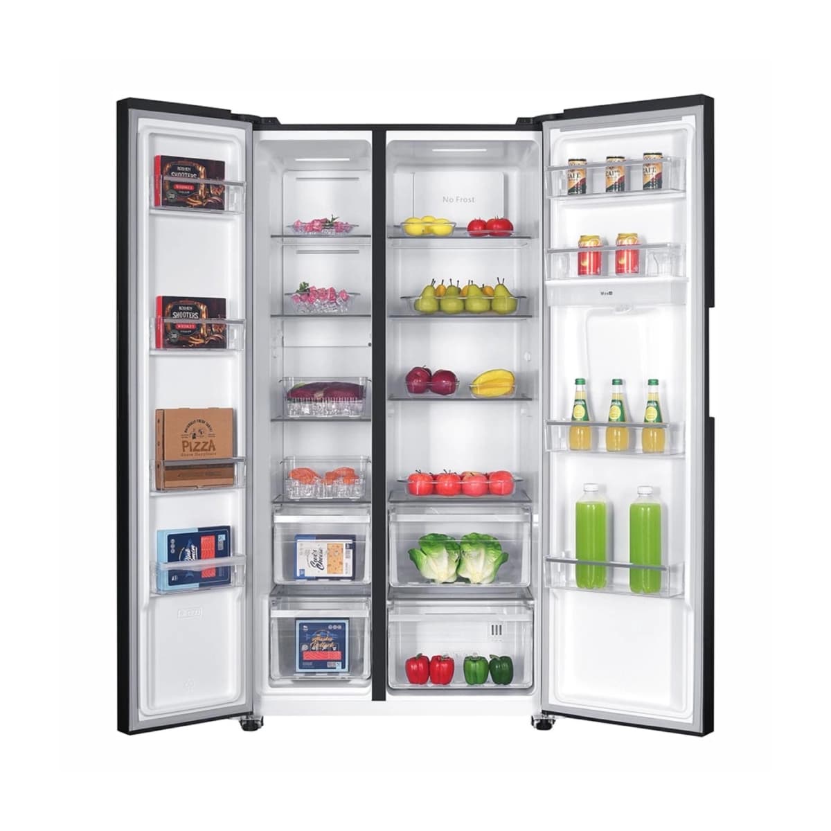 Refrigeradora Mabe/ Side by Side/ MSM521LMLSS0/ 19'/ Home Energy Savor/ Gris