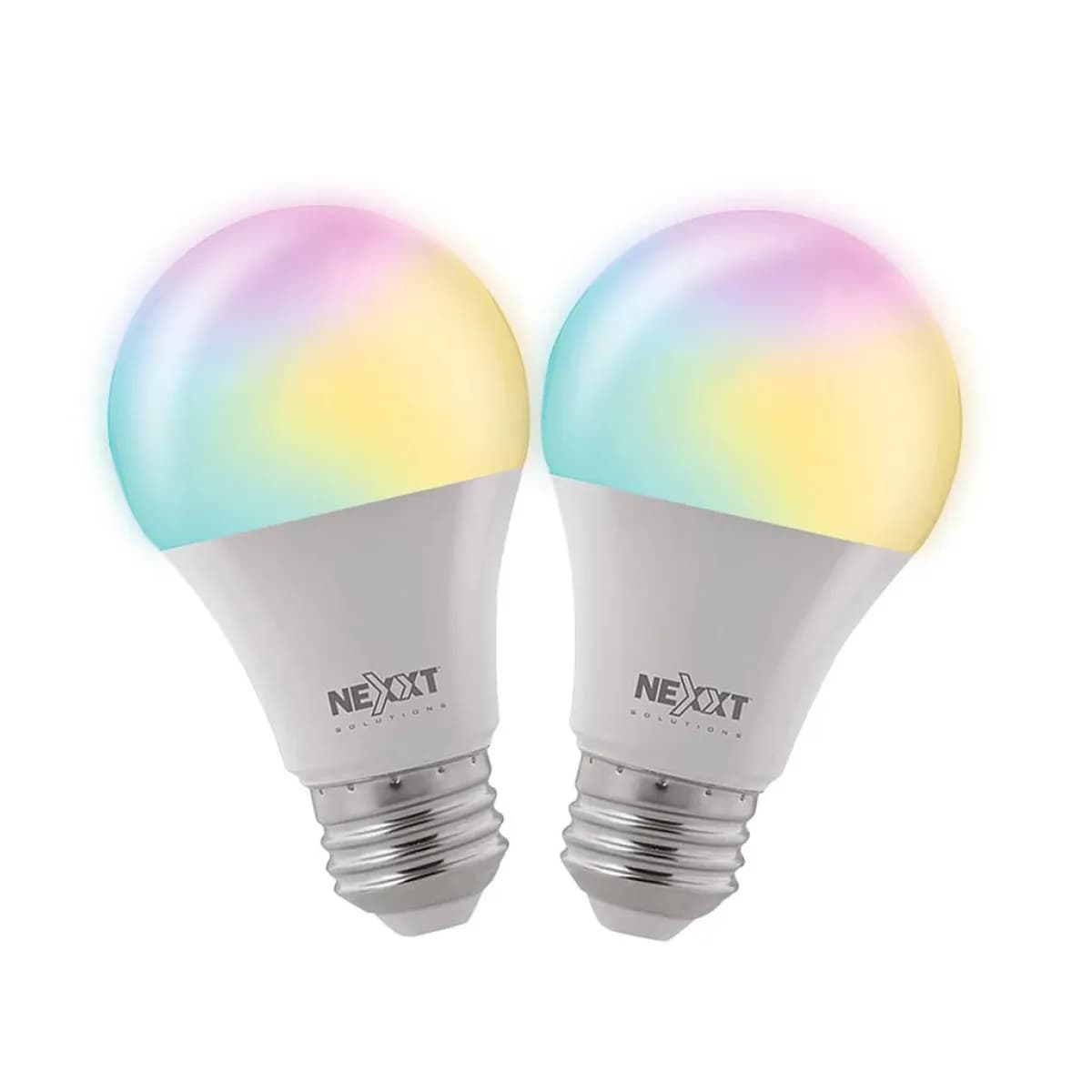 Bombillo Inteligente Nexxt/ Multicolor/ Wi-Fi/ 2 Pack