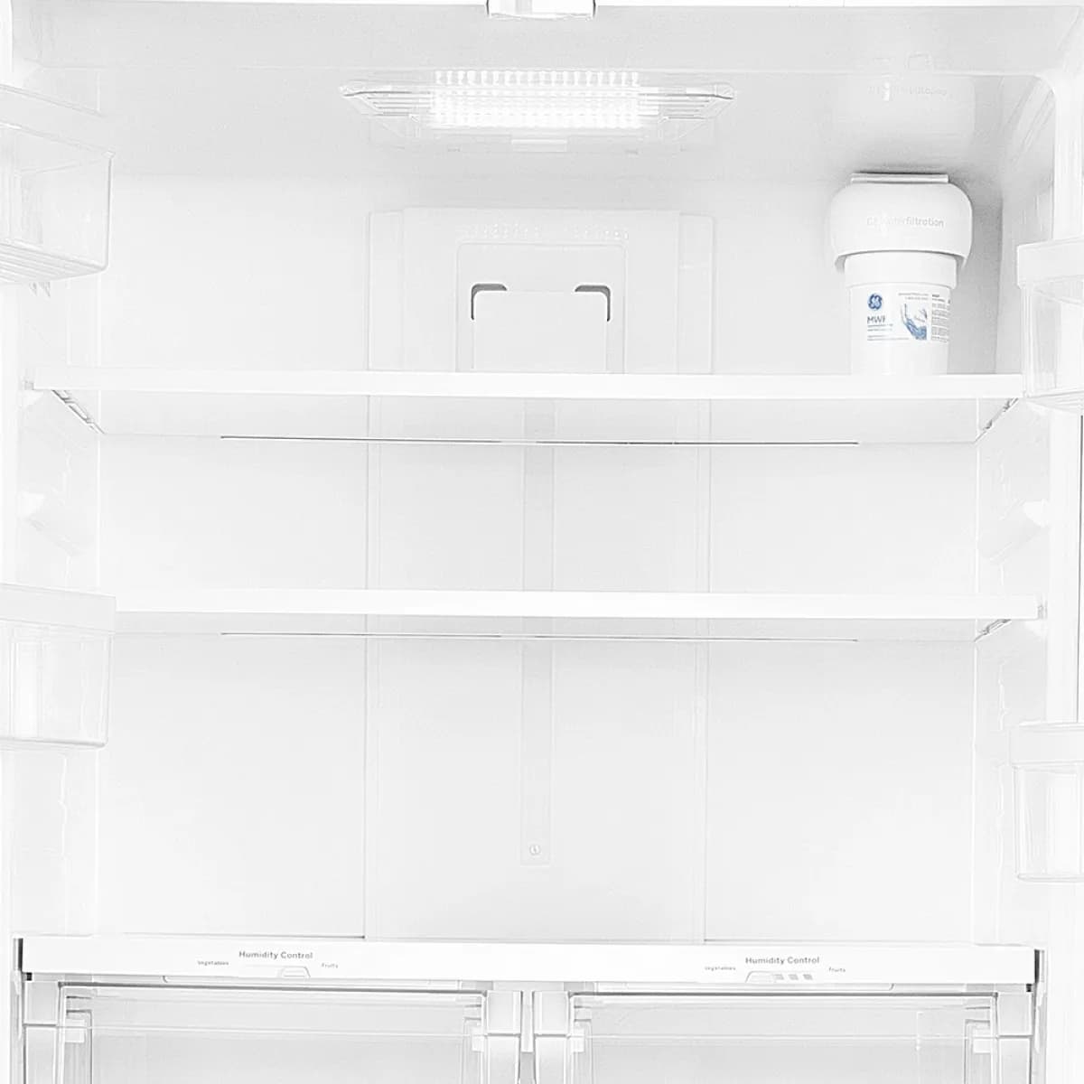 Refrigeradora General Electric/ French Door/ PNM25FSKCSS/ 25′ / Multi Airflow System/ Gris