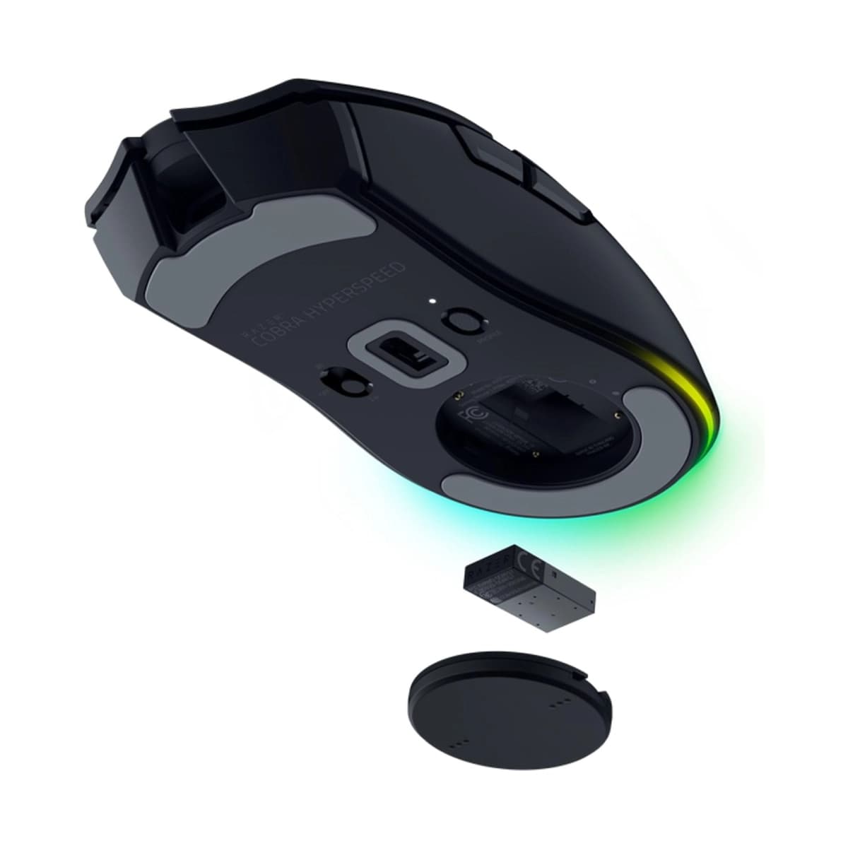 Mouse Gaming Razer/ Cobra HyperSpeed/ Inalámbrico/ Negro
