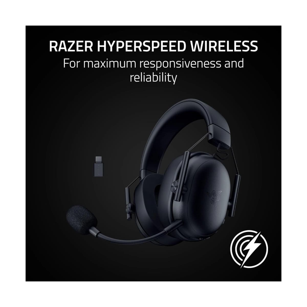 Audífonos Razer/ BlackShark V3/ Inalámbrico/ Negro