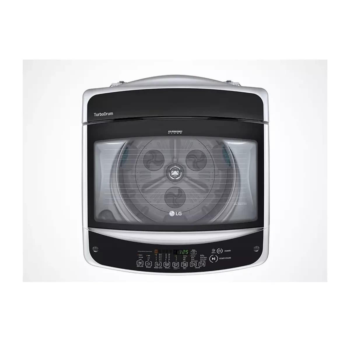 Lavadora LG 17 Kg Silver