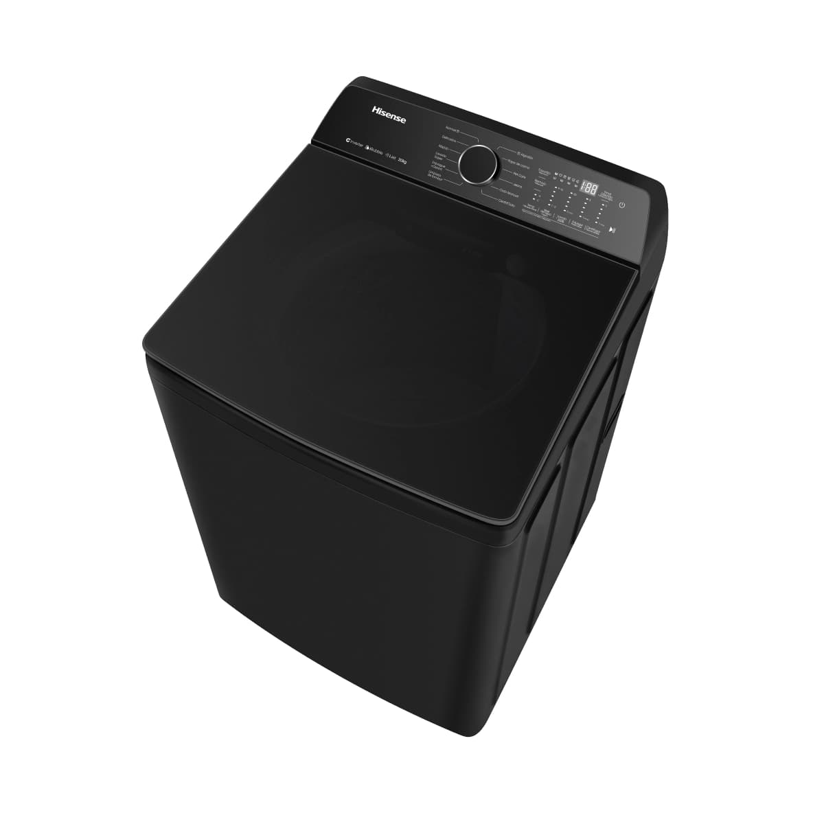 Lavadora Hisense/ Carga Superior/ 22 Kg/ Impeller/ Negra