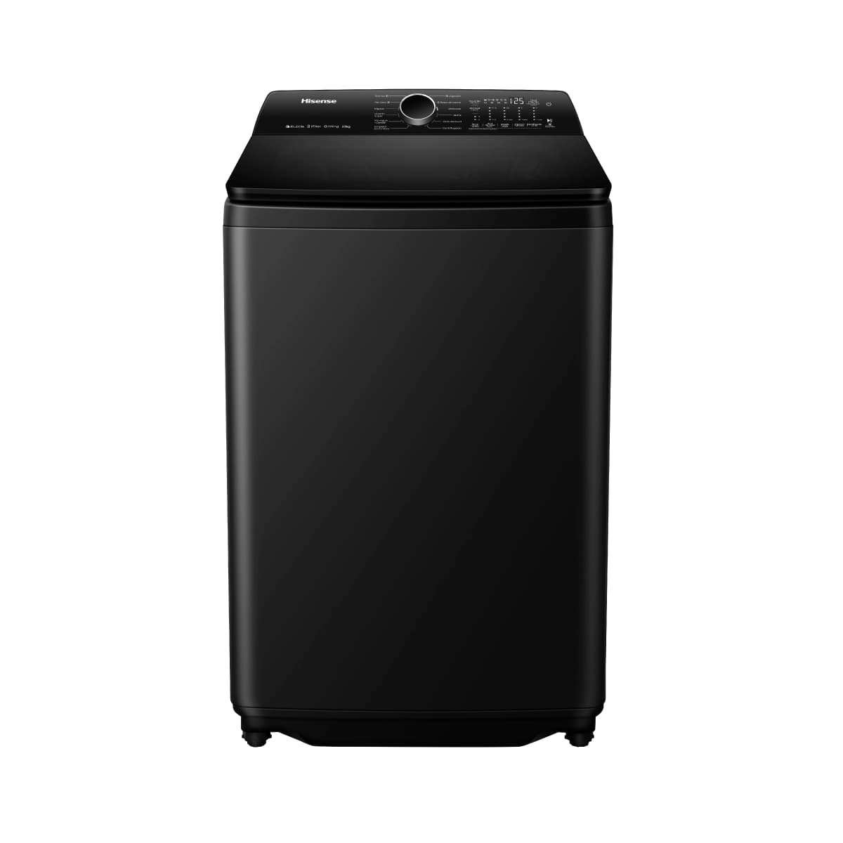 Lavadora Hisense/ Carga Superior/ 23 Kg/ Con Agitador/ Negra